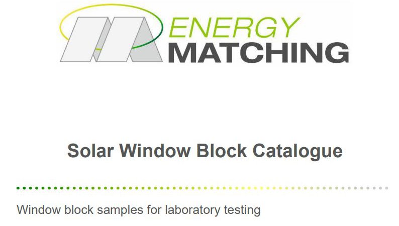 Solar Window Block Catalogue